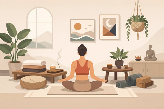 10 ideas para rincón de yoga con estilo en casa