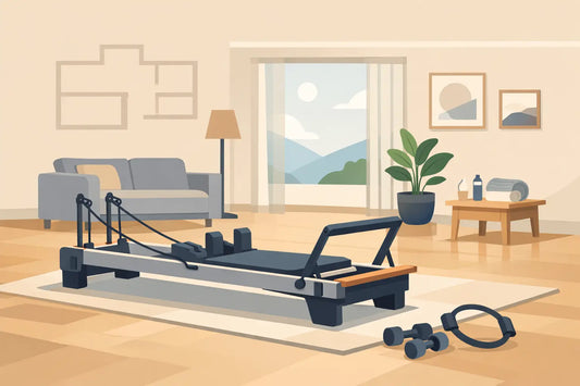 ¿Cuánto espacio requiere un reformer en casa?