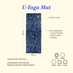 Yoga Mat Animal Print