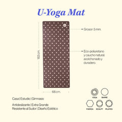 Yoga Mat Polka Dot