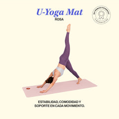 Yoga Mat Rosa Liso
