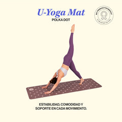Yoga Mat Polka Dot