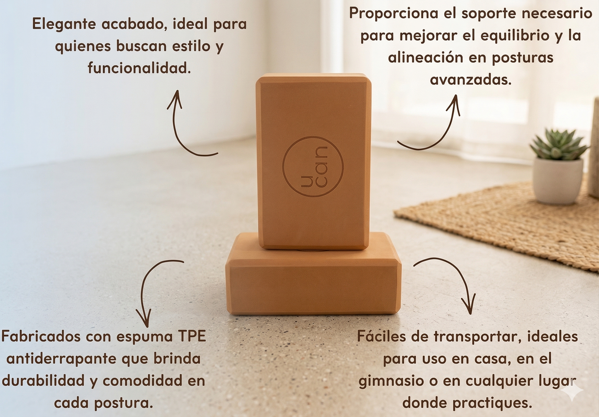 Par de Bloques de Yoga