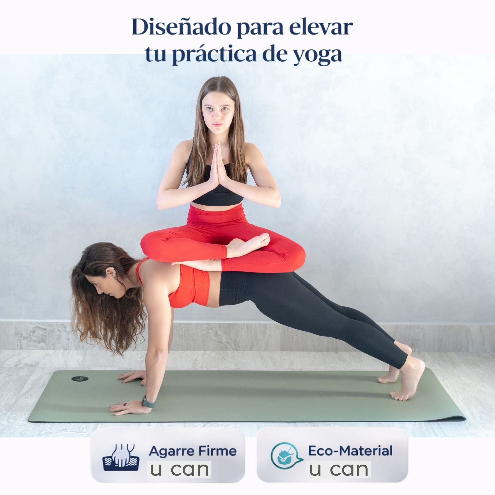 Yoga Mat Azul Clarito Marmol