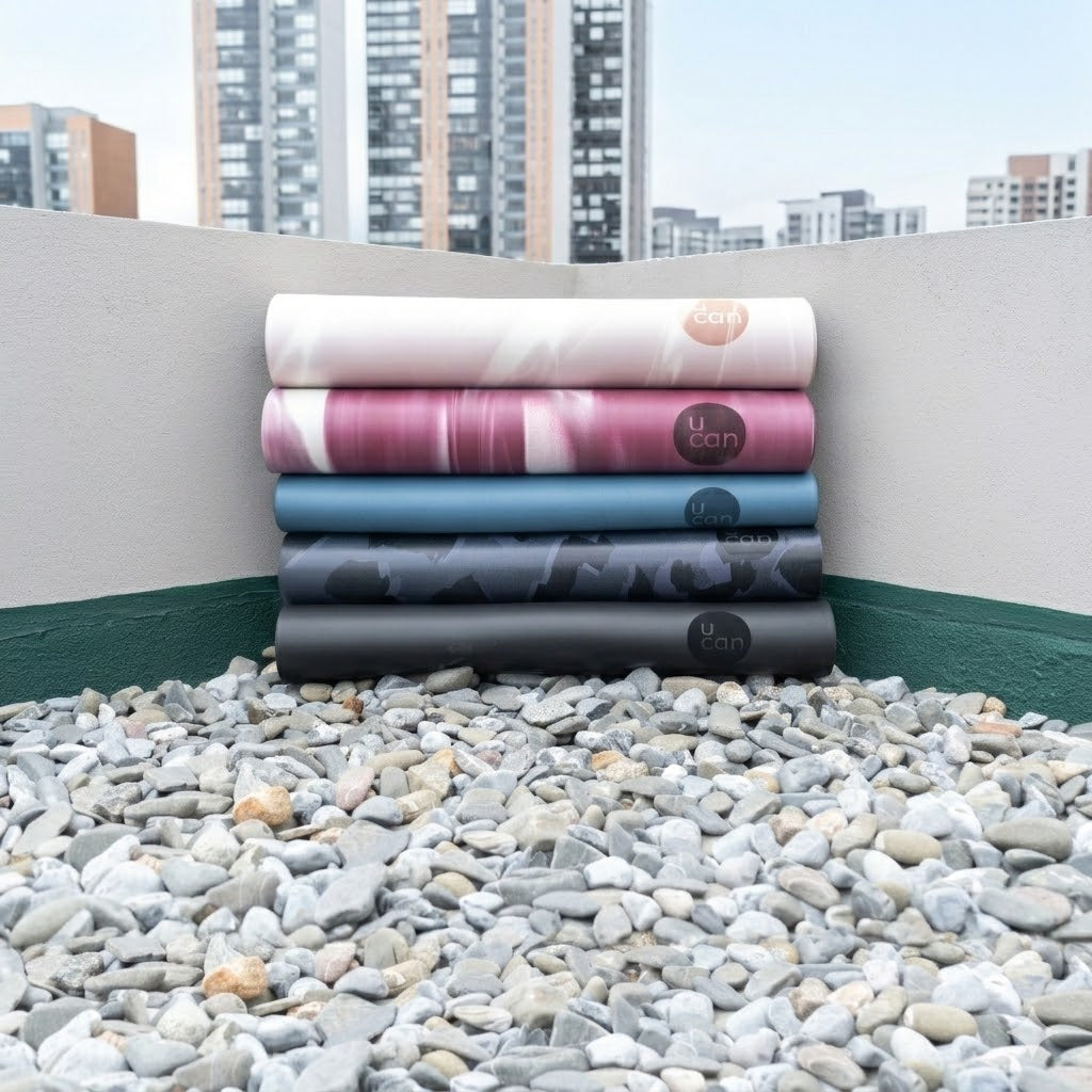 Yoga Mat Morado Marmol