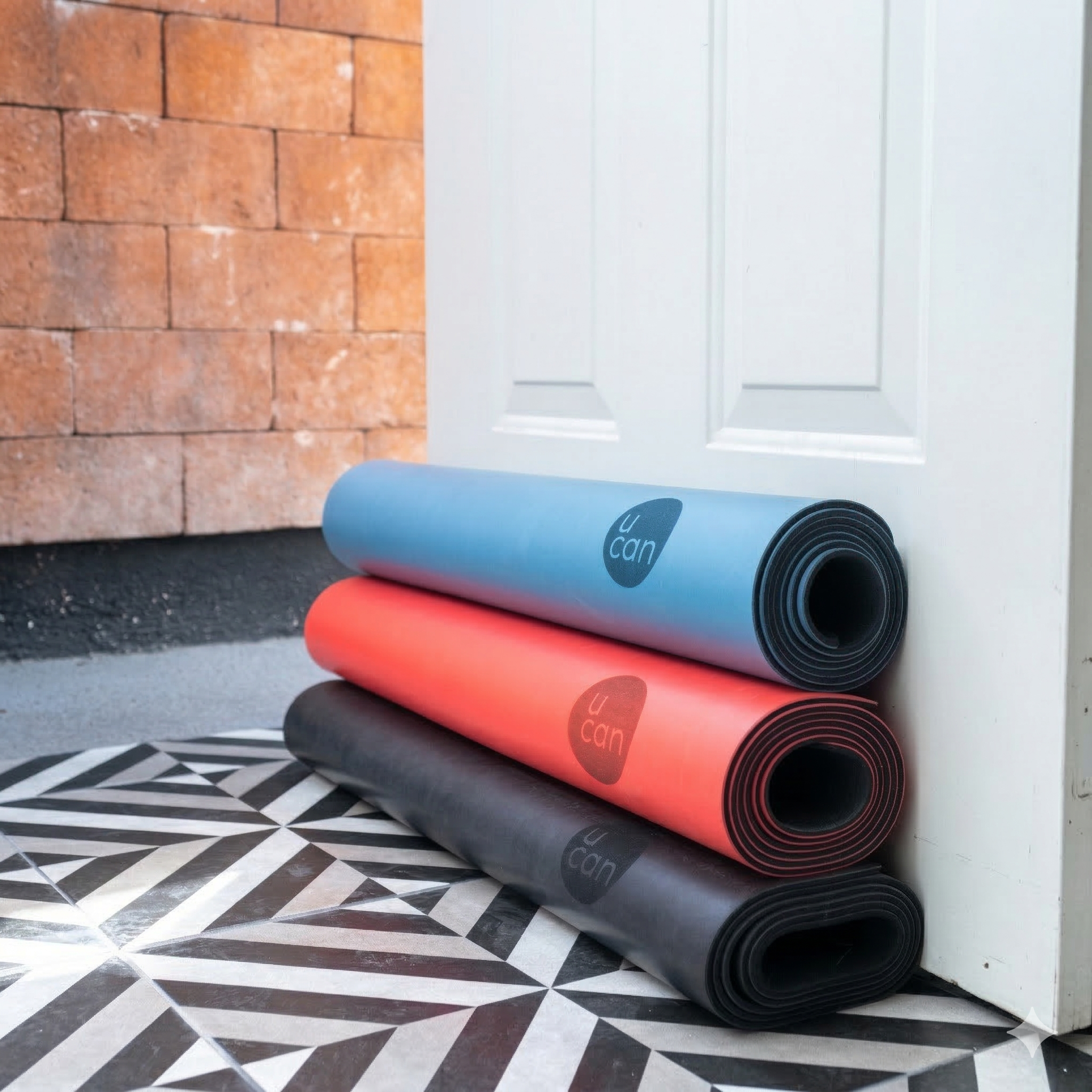 Yoga Mat Liso Negro