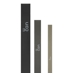 Ligas Loop de Resistencia Larga Grises