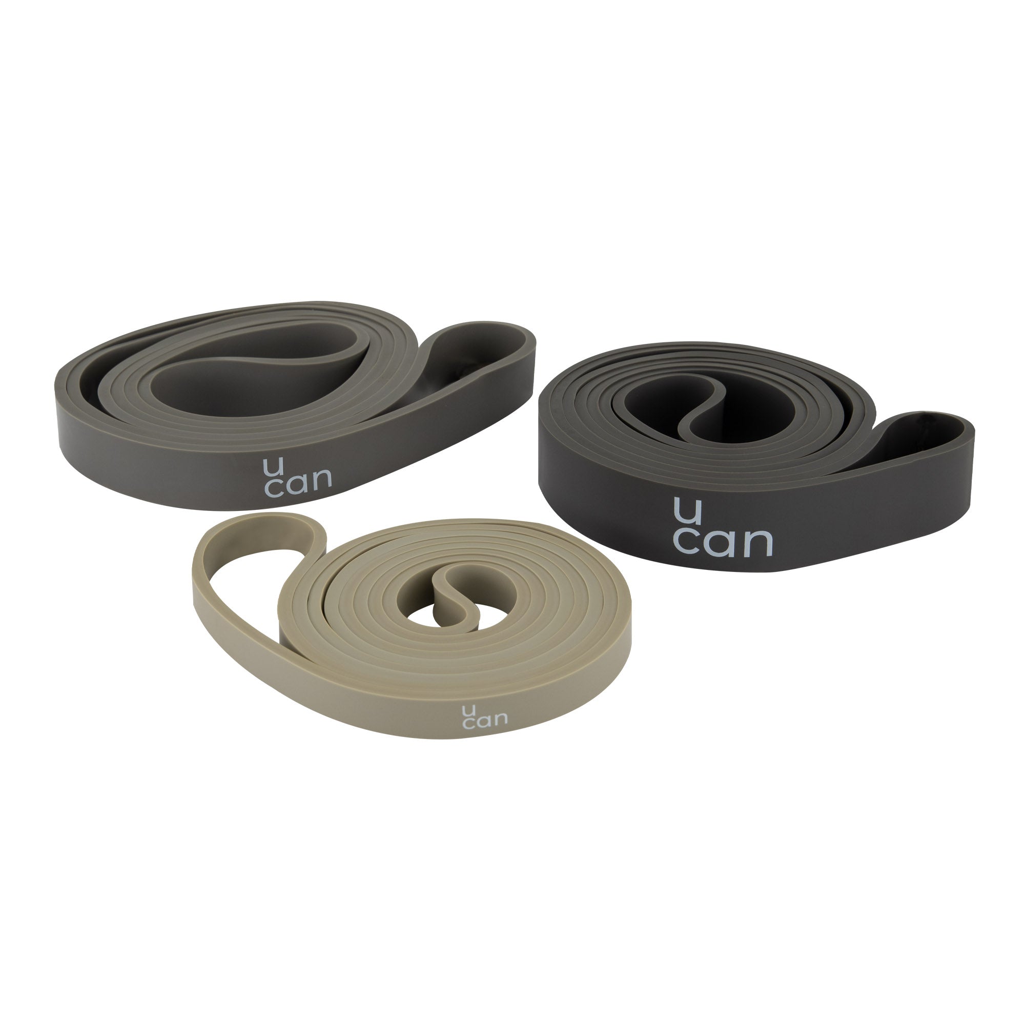 Ligas Loop de Resistencia Larga Grises