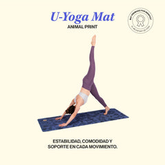 Yoga Mat Animal Print
