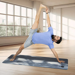 Yoga Mat Marmoleado Negro